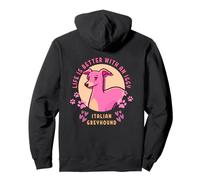 Life Is Better With An Iggy Retro Italian Greyhound Pullover Hoodie