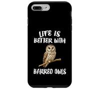 Life Is Better With Barred Owls Birds Case for iPhone 7 Plus/8 Plus