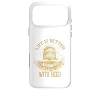 Life Is Better With Bees - Bee Hive, Earth Day, Environment Case for iPhone 17 Pro Max