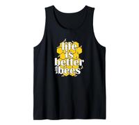 Life is Better with Bees in Harmony with Bees Tank Top