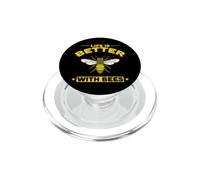 Life is Better with Bees Nature in Harmony PopSockets PopGrip for MagSafe