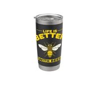 Life is Better with Bees Nature in Harmony Stainless Steel Insulated Tumbler