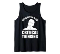 Life is Better with Critical Thinking Tank Top