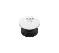 Life Is Better With Friends Like You Friendship Quote PopSockets Adhesive PopGrip