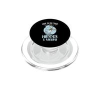 Life Is Better With Hippos And Violins PopSockets PopGrip for MagSafe