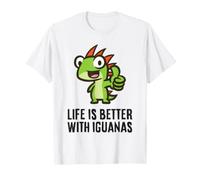Life is Better with Iguanas T-Shirt
