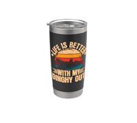 Life is Better with My Dinghy Out Stainless Steel Insulated Tumbler