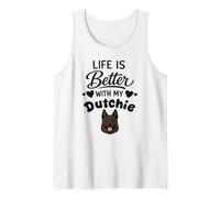 Life is Better with My Dutchie Dutch Shepherd Dog Tank Top