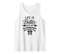 Life is Better with My Entlebucher Mountain Dog Entlebucher Tank Top