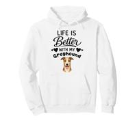 Life is better with my Greyhound Greyhound Dog Pullover Hoodie