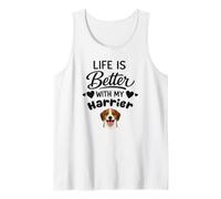 Life is Better with My Harrier Harrier Dog Tank Top