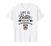 Life is Better with My Irish Wolfhound Dog T-Shirt