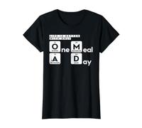 Life is Better with Only One Meal a Day Value Graphic T-Shirt, Women, Black, M
