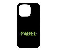 Life is Better with Padel Cursive Case for iPhone 15 Pro