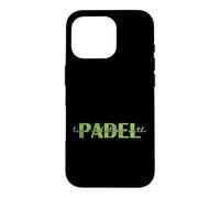 Life is Better with Padel Cursive Case for iPhone 16 Pro