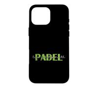 Life is Better with Padel Cursive Case for iPhone 16 Pro Max