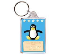 Life is Better with Penguins Around - Double Sided Large Keyring