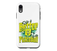Life Is Better With Pickleball Case for iPhone XR