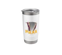 Life is Better with Polka Music Stainless Steel Insulated Tumbler