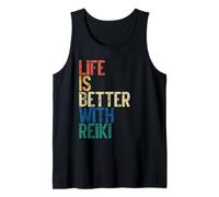 Life is Better with Reiki Holistic Energy Healing Tank Top