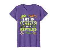 Life is better with reptile reptile lovers T-Shirt