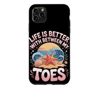 Life Is Better With Sand Between My Toes Starfish Beach Case for iPhone 11 Pro Max