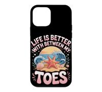 Life Is Better With Sand Between My Toes Starfish Beach Case for iPhone 12 mini