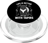 Life Is Better With Tapirs PopSockets PopGrip for MagSafe