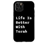 Life Is Better With Torah Yeshivah Jewish Hebrew School Case for iPhone 11 Pro