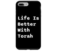 Life Is Better With Torah Yeshivah Jewish Hebrew School Case for iPhone 7 Plus/8 Plus