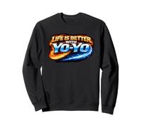 Life Is Better With Yo-Yo for YoYo Players Sweatshirt