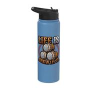 Life is Brewtiful Craft Beer Brewing Brewmaster Stainless Steel Insulated Water Bottle