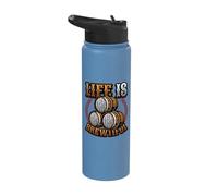 Life is Brewtiful Craft Beer Brewing Brewmaster Stainless Steel Insulated Water Bottle