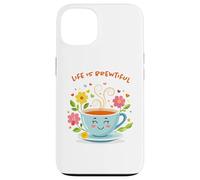 Life Is Brewtiful Funny Tea and Coffee Lover Case for iPhone 13