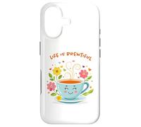 Life Is Brewtiful Funny Tea and Coffee Lover Case for iPhone 17