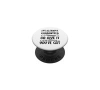 Life Is Fragile We're Not Guaranteed A Tomorrow So Give It E PopSockets Adhesive PopGrip