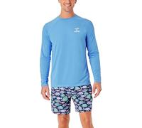 Life is Good Men's Long Sleeve Sun Shirt, Keep It Simple, Medium