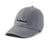 Life Is Good Women's Chill Cap Baseball Hat, Mountains Slate Gray, One Size