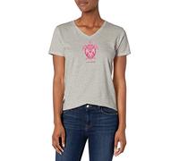 Life is Good Women's Crusher Tee, Short Sleeve Cotton Graphic T-Shirts, Turtle Mosaic, Heather Gray, S