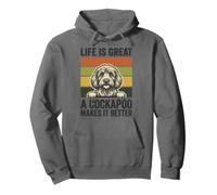 Life Is Great A Cockapoo Makes It Better Fun Dog Lover Pullover Hoodie