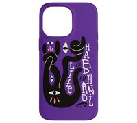 Life Is Hard to Handle - Surreal Abstract Positivity Art Case for iPhone 14 Pro Max