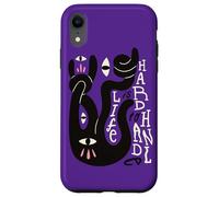 Life Is Hard to Handle - Surreal Abstract Positivity Art Case for iPhone XR