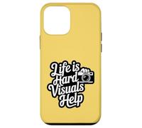 Life Is Hard Visuals Help ABA Therapist Autism Support Case for iPhone 12 mini