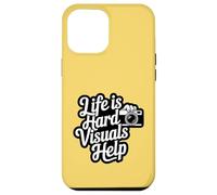 Life Is Hard Visuals Help ABA Therapist Autism Support Case for iPhone 12 Pro Max