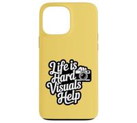 Life Is Hard Visuals Help ABA Therapist Autism Support Case for iPhone 13 Pro Max