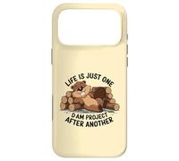 Life is Just One Dam Project After Another Relaxed Beaver Case for iPhone 17 Pro Max