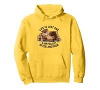 Life is Just One Dam Project After Another Relaxed Beaver Pullover Hoodie