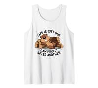 Life is Just One Dam Project After Another Relaxed Beaver Tank Top