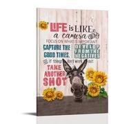 Life Is Like A Camera Motivational Posters for Room Aesthetic CanvasWall Art Painting Bedroom Decor16x24inch(40x60cm)