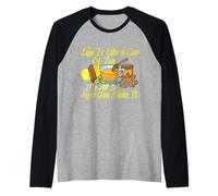 Life is Like a Cup of Tea, It's All in How You Make It Raglan Baseball Tee
